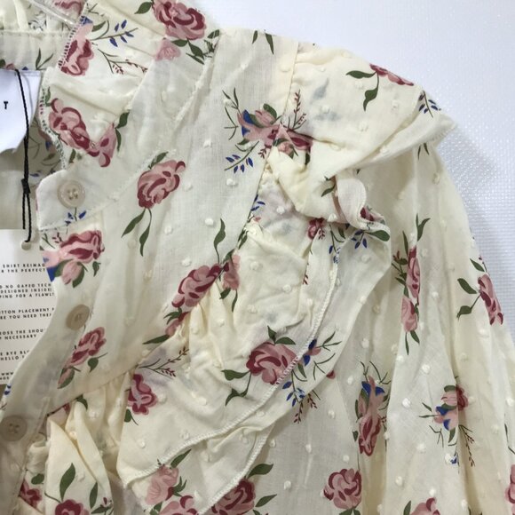 THE SHIRT Rochelle Behrens Floral Dress L - Picture 5 of 8